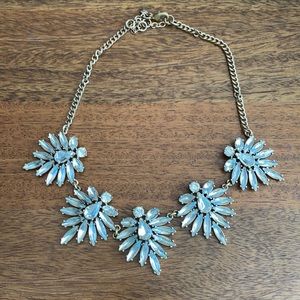 JCREW Crystal rhinestone statement necklace
